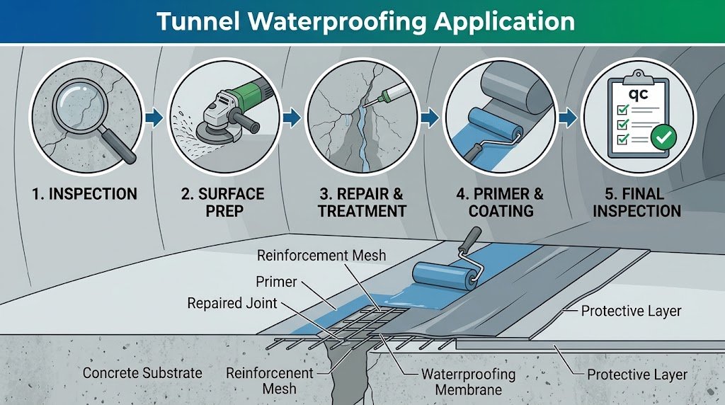 tunnel waterproofing