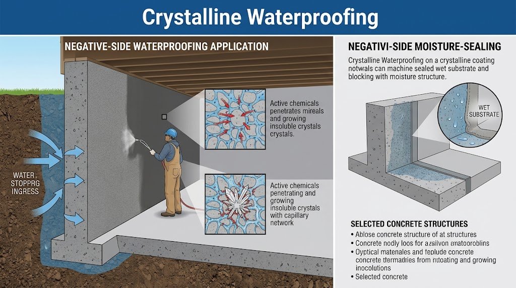 Crystalline Waterproofing